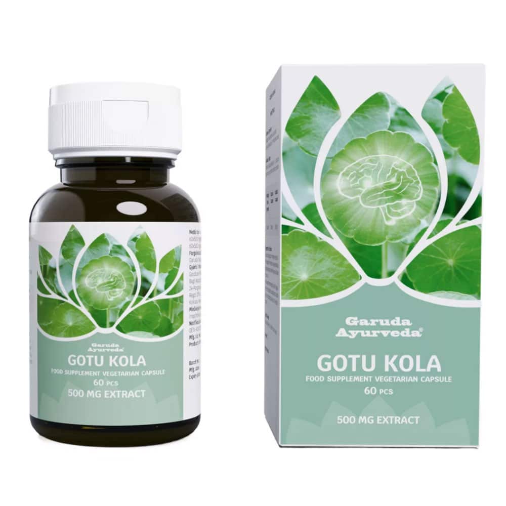 Garuda ayurveda gotu kola vegán kapszula 60db Garuda ayurveda gotu kola vegán kapszula 60db