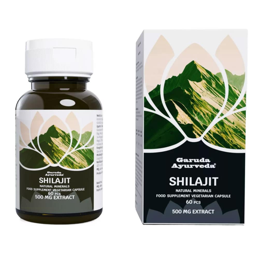 Garuda ayurveda shilajit kapszula vegetáriánus 60db Garuda ayurveda shilajit kapszula vegetáriánus 60db