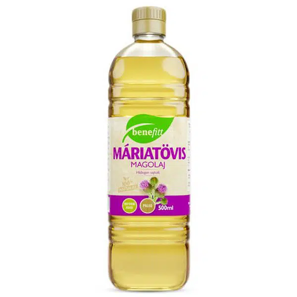 Interherb Benefitt Máriatövismag olaj - 500ml Interherb Benefitt Máriatövismag olaj - 500ml