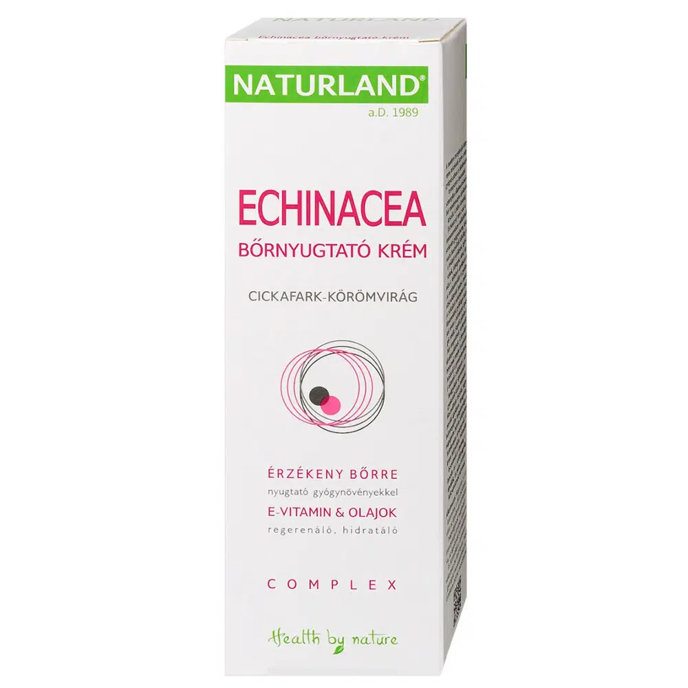 Naturland Echinacea bőrnyugtató krém - 100ml Naturland Echinacea bőrnyugtató krém - 100ml