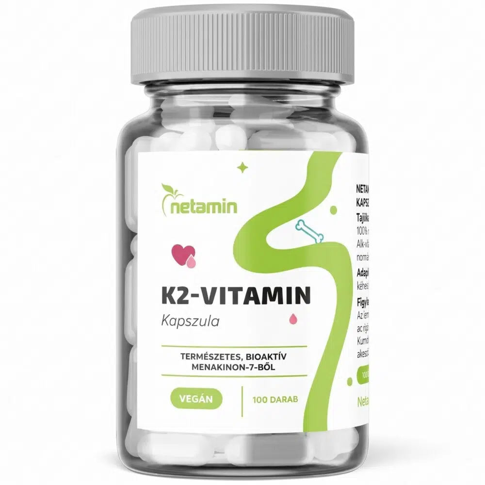 Netamin K2-vitamin kapszula 100db Netamin K2-vitamin kapszula 100db