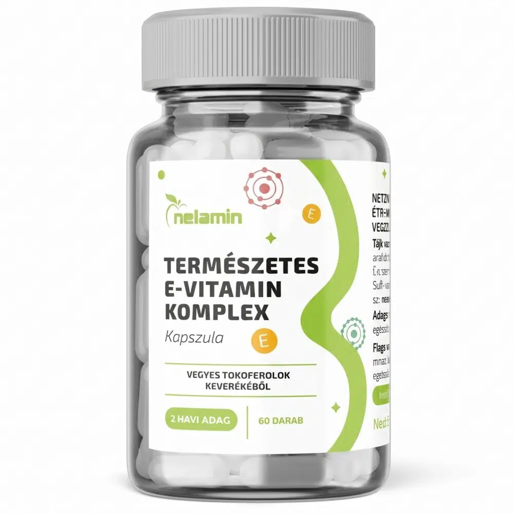 Netamin Természetes E-vitamin komplex 60db kapszula Netamin Természetes E-vitamin komplex 60db kapszula