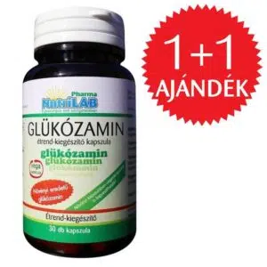 Nutrilab Glükozamin kapszula 30db 1+1 AJÁNDÉK - 2x30db