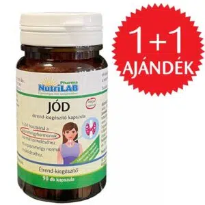 Nutrilab Jód kapszula 1+1 AJÁNDÉK - 2x90db