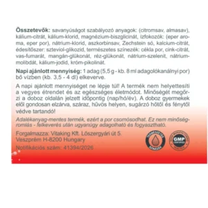 Vitaking Elektrolit eper ízű italpor - 165g - Image 2