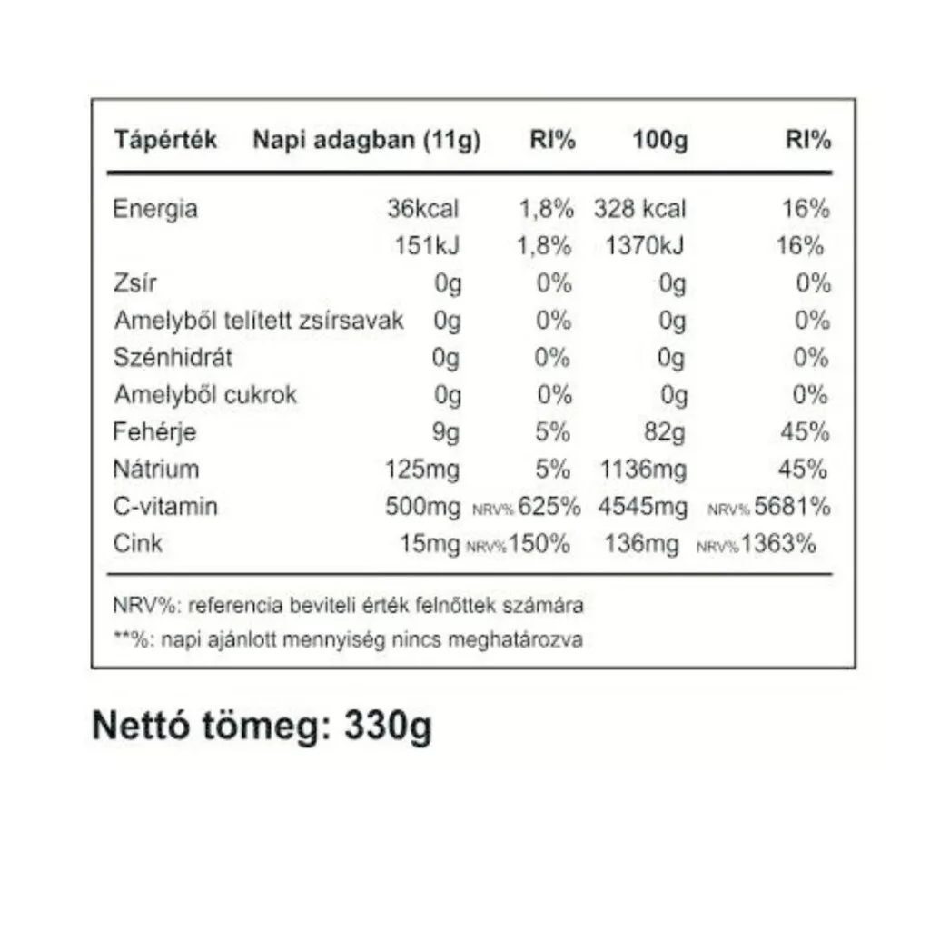 Vitaking Kollagén Eper ízű italpor dobozos - 330g - Image 3 Vitaking Kollagén Eper ízű italpor dobozos - 330g - Image 3