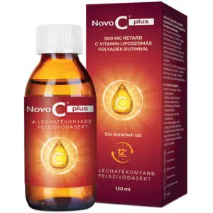 Novo C Plus Retard Liposzómás C-vitamin ital Rutinnal - 120ml