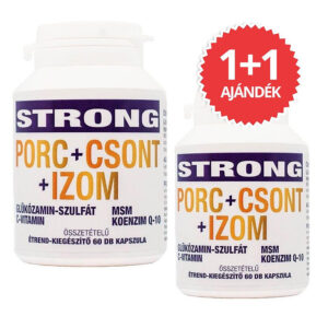 Strong Porc+Csont+Izom kapszula 1+1 Akció - 2x60db