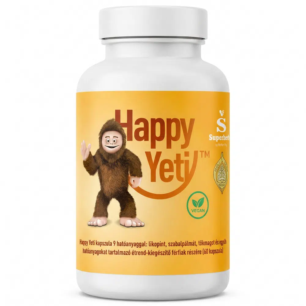 SuperHerb - Happy Yeti kapszula - 60db SuperHerb - Happy Yeti kapszula - 60db