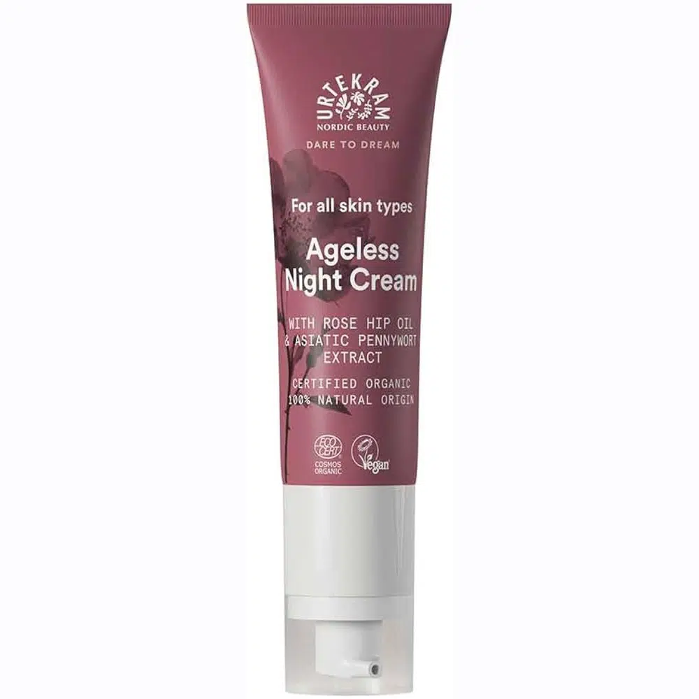 Urtekram Vadrózsás Ageless éjszakai krém - 50ml Urtekram Vadrózsás Ageless éjszakai krém - 50ml
