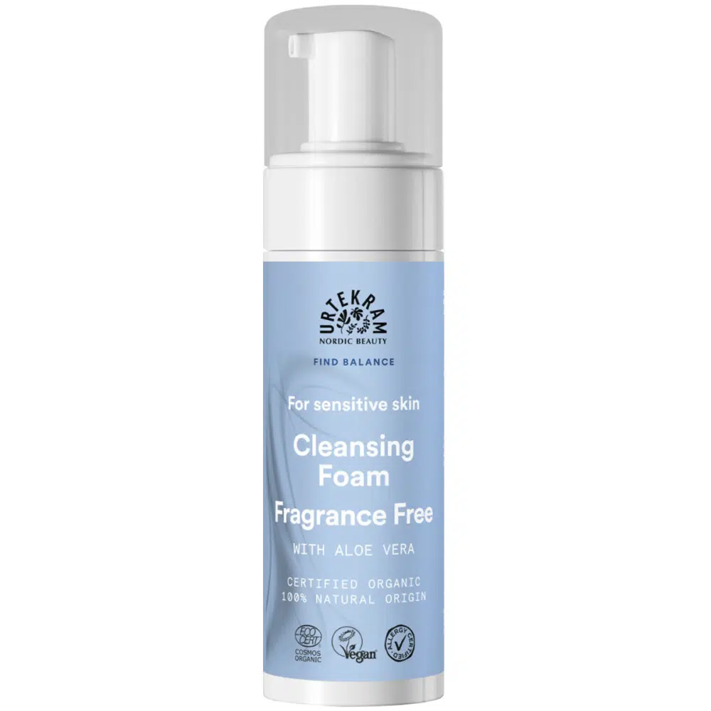Urtekram Illatmentes arctisztító hab - 150ml Urtekram Illatmentes arctisztító hab - 150ml