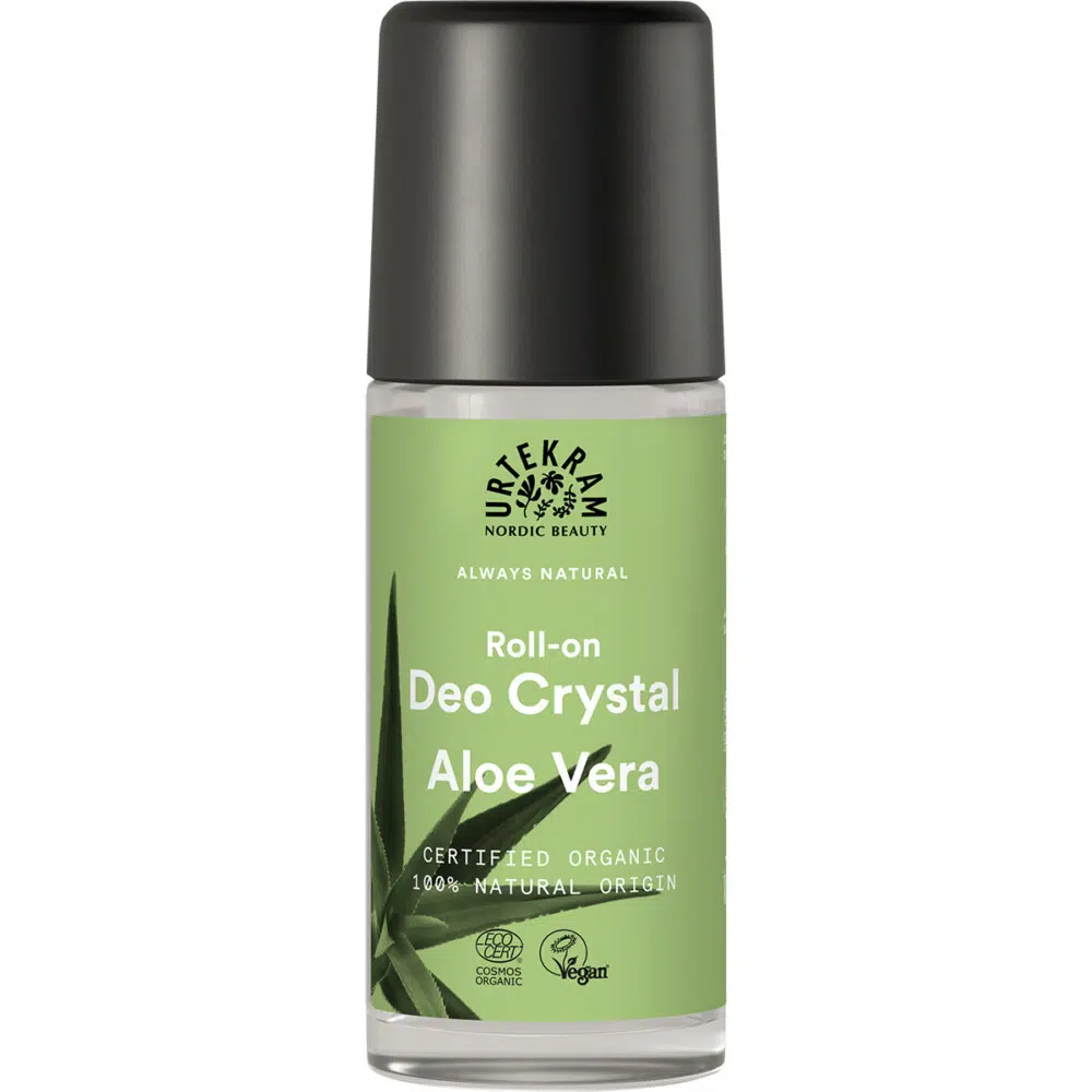 Urtekram Aloe Verás kristálydezodor roll-on - 50ml Urtekram Aloe Verás kristálydezodor roll-on - 50ml