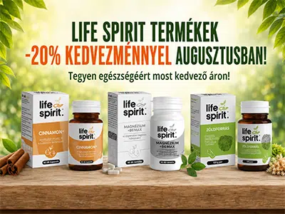 Life Spirit -20% kedvezménnyel!