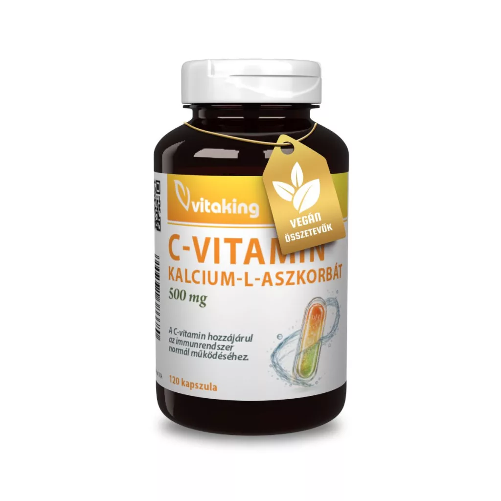 Vitaking C-vitamin Kalcium L-Aszkorbát kapszula - 120db - Image 4 Vitaking C-vitamin Kalcium L-Aszkorbát kapszula - 120db - Image 4