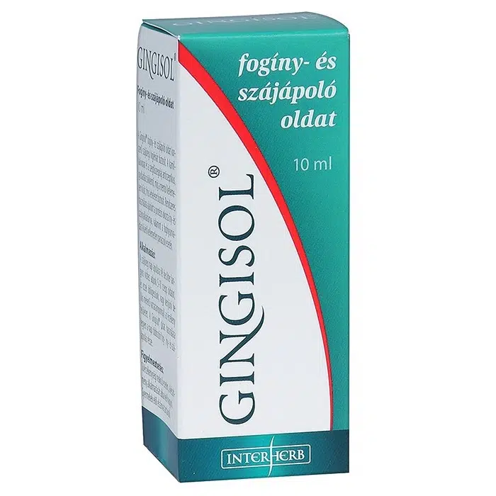 Interherb Gingisol fogínyecsetelő 10ml Interherb Gingisol fogínyecsetelő 10ml