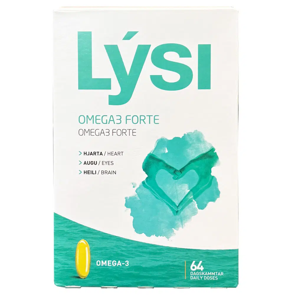 Lysi Omega-3 Forte kapszula 64db Lysi Omega-3 Forte kapszula 64db