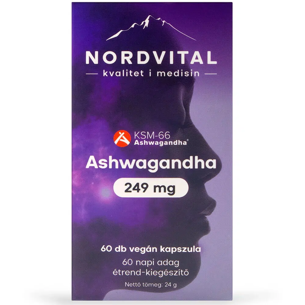 Nordvital Ashwagandha 249mg kapszula - 60db Nordvital Ashwagandha 249mg kapszula - 60db