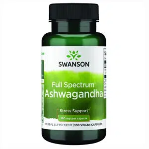 Swanson Full Spectrum Ashwagandha 250mg kapszula - 100db