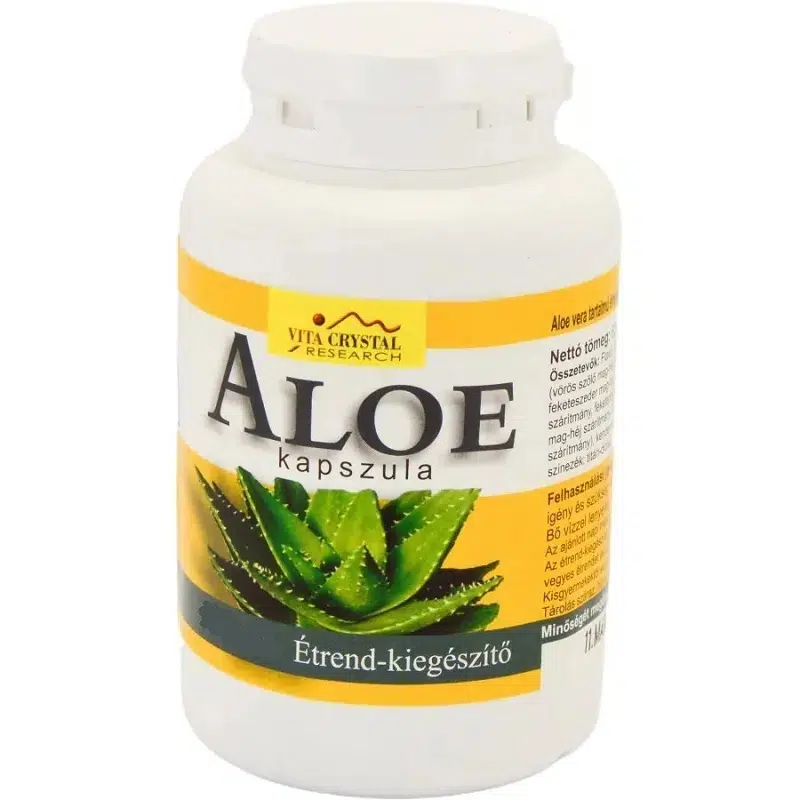 Vita Crystal Aloe Vera kapszula 100db Vita Crystal Aloe Vera kapszula 100db