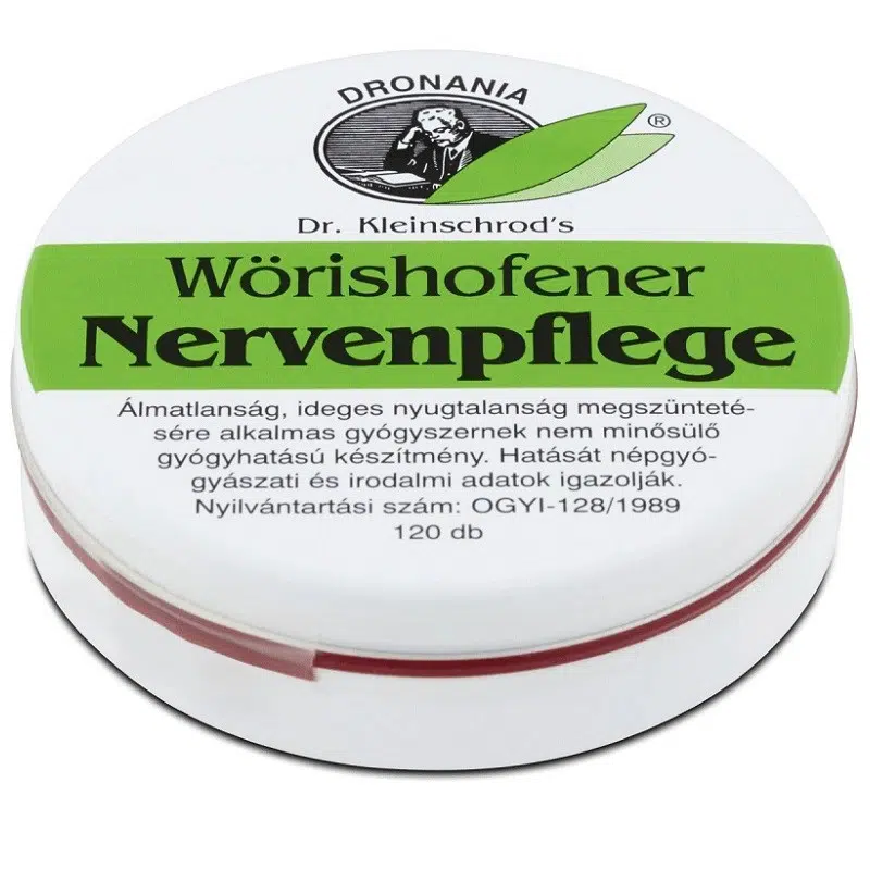 Wörishofener Nervenpflege tabletta 120 db Wörishofener Nervenpflege tabletta 120 db