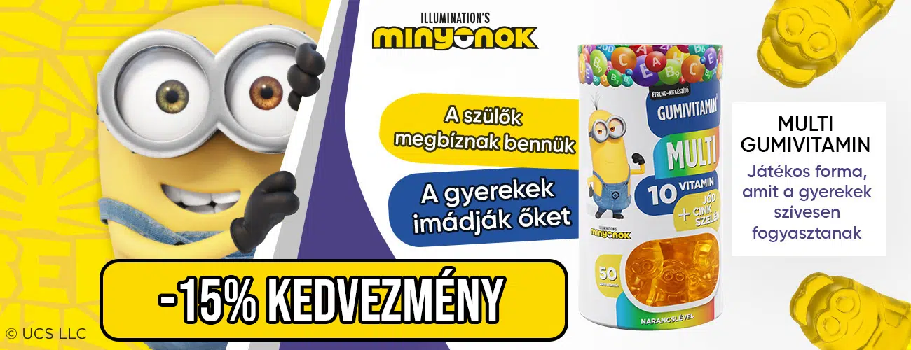 MINYONOK -15% kedvezménnyel!