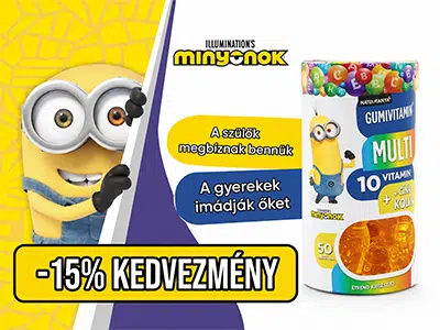 MINYONOK -15% kedvezménnyel!