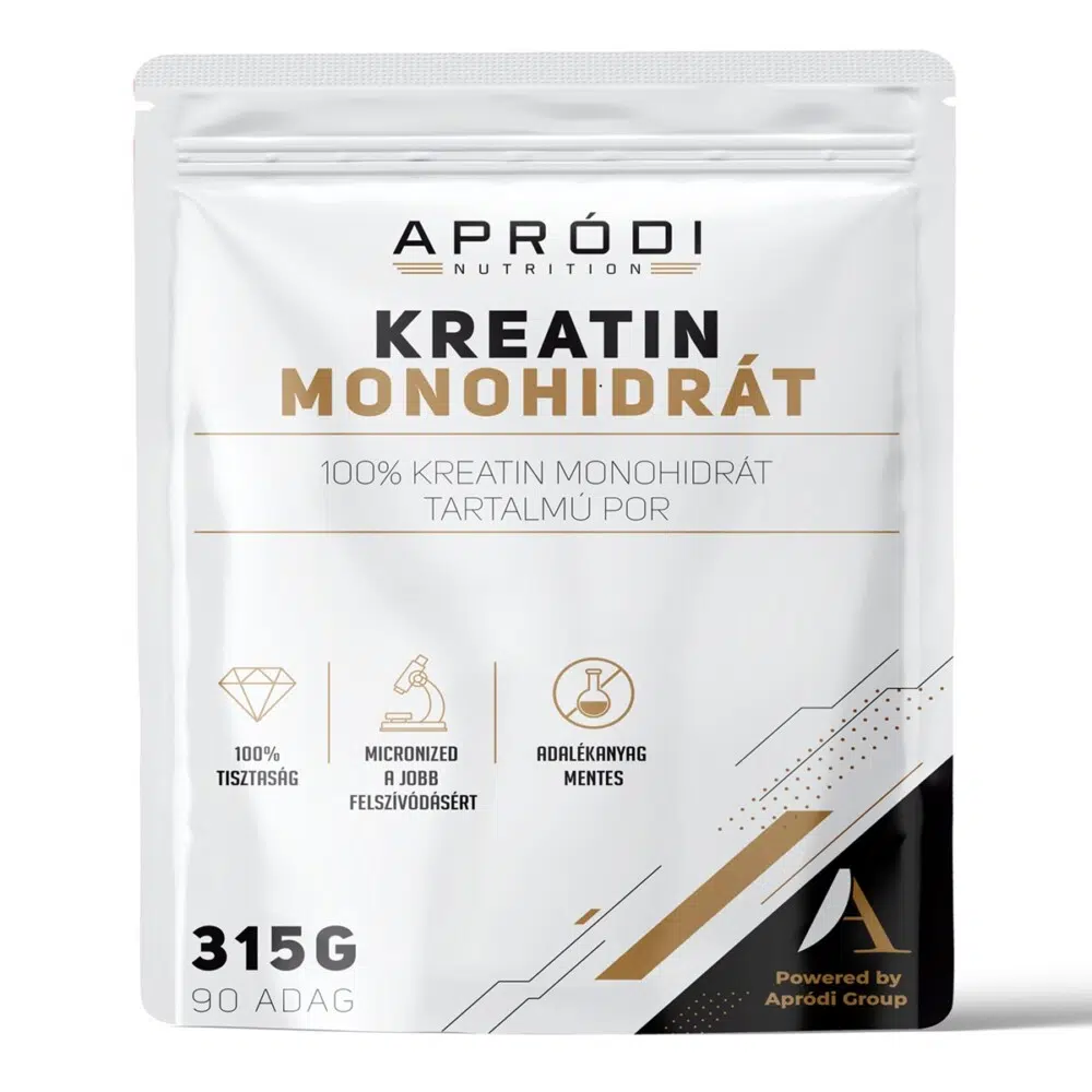 APRÓDI Kreatin Monohidrát por - 315g APRÓDI Kreatin Monohidrát por - 315g