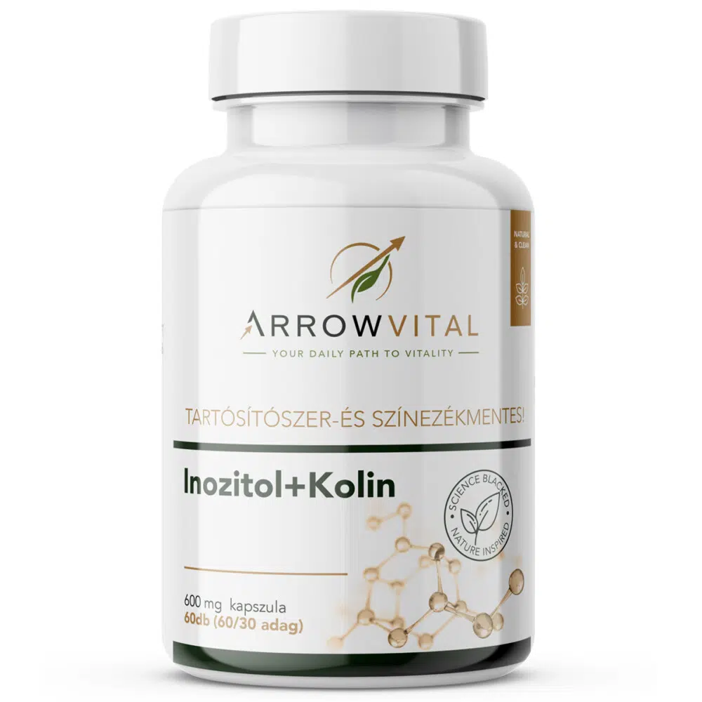 Arrowvital Inozitol + Kolin kapszula - 60db Arrowvital Inozitol + Kolin kapszula - 60db