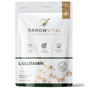 Arrowvital L-Glutamin por - 120g