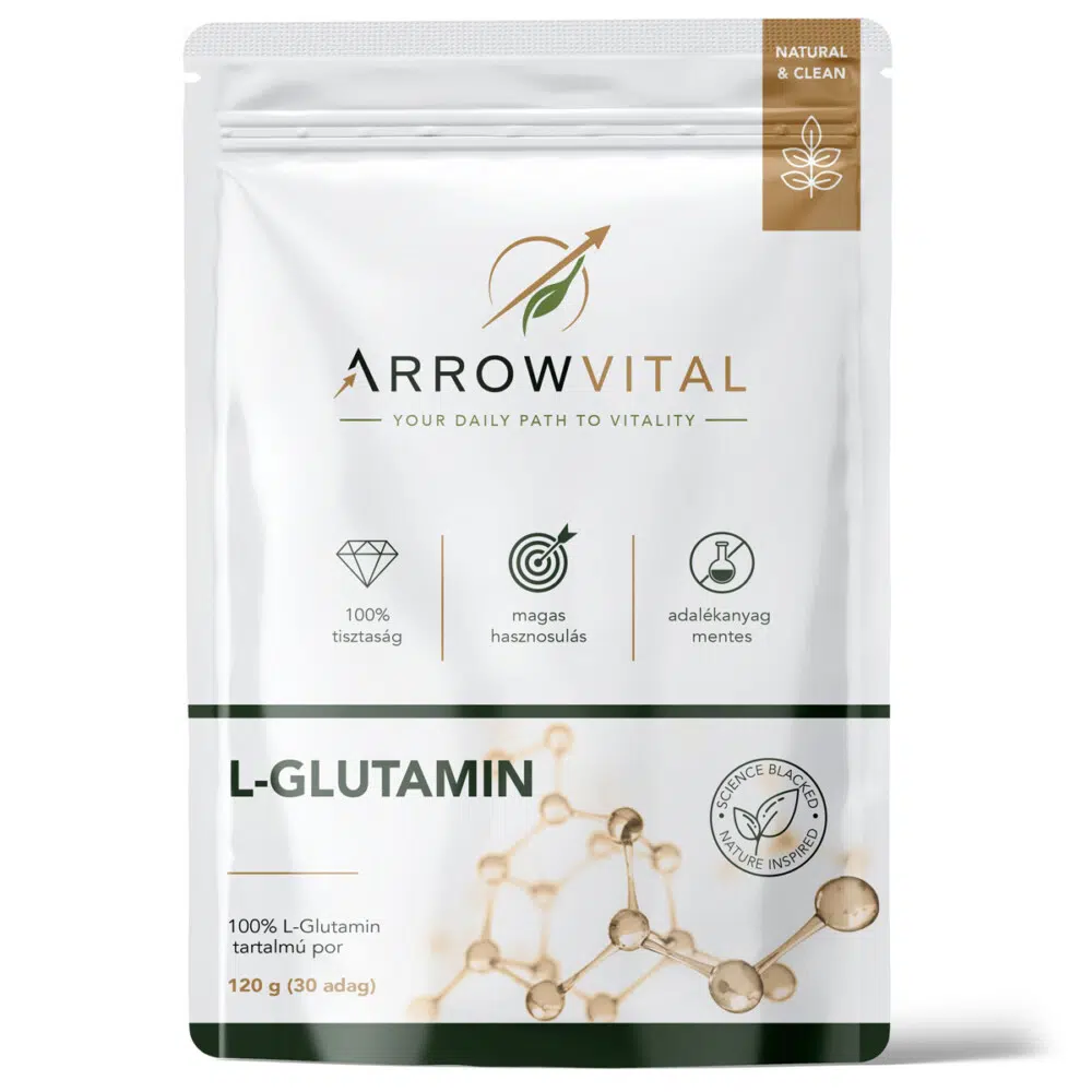 Arrowvital L-Glutamin por - 120g Arrowvital L-Glutamin por - 120g