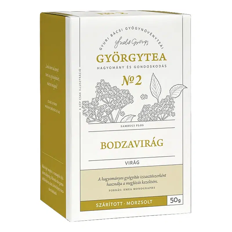 Györgytea Bodzavirág - 50g Györgytea Bodzavirág - 50g