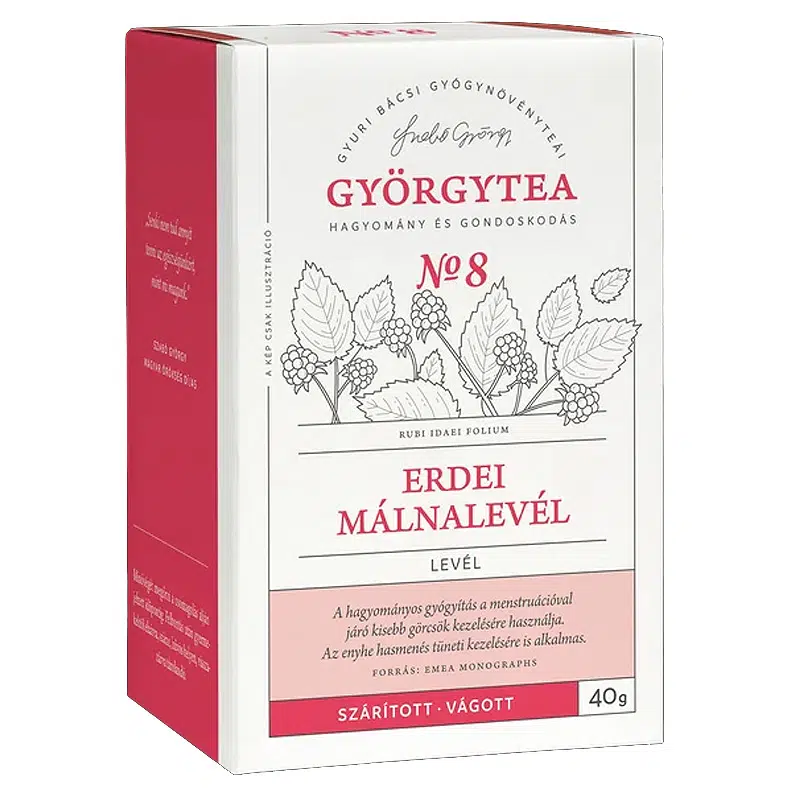 Györgytea Erdei málnalevél - 40g Györgytea Erdei málnalevél - 40g