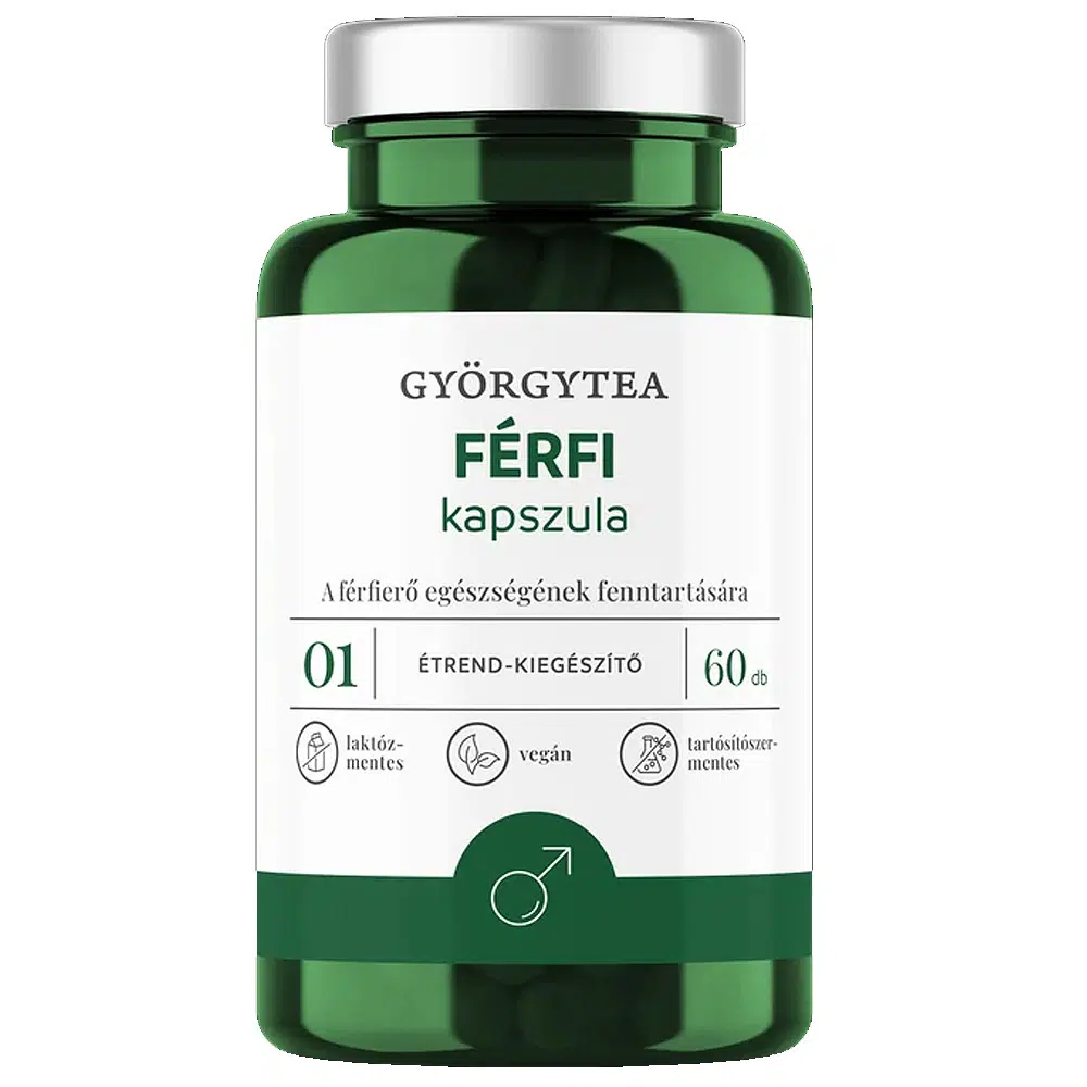 Györgytea Férfi kapszula - 60db Györgytea Férfi kapszula - 60db