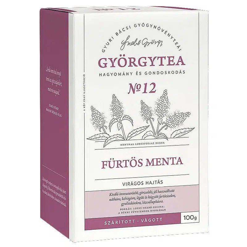 Györgytea Fürtös menta virágos hajtás - 100g Györgytea Fürtös menta virágos hajtás - 100g