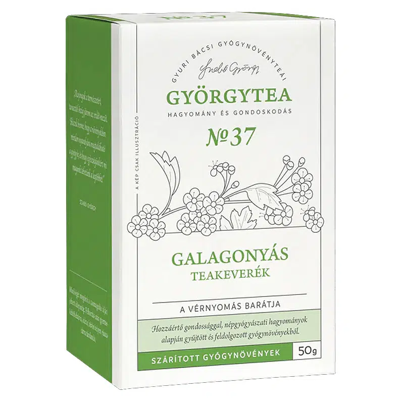 Györgytea Galagonyás teakeverék - 50g Györgytea Galagonyás teakeverék - 50g