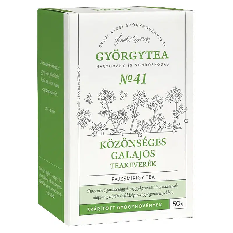 Györgytea Közönséges galajos teakeverék - 50g Györgytea Közönséges galajos teakeverék - 50g