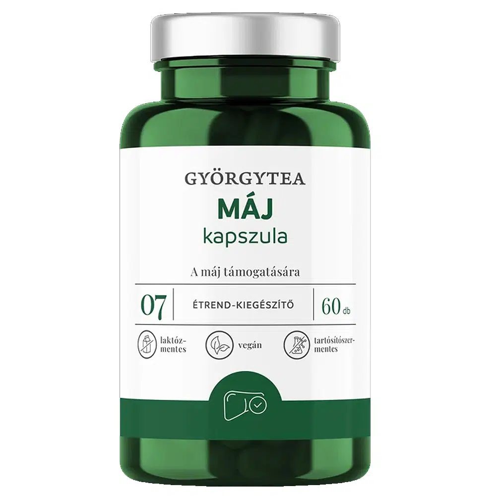 Györgytea Máj kapszula - 60db Györgytea Máj kapszula - 60db