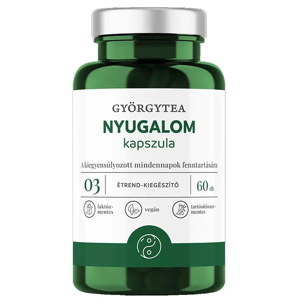 Györgytea Nyugalom kapszula - 60db Györgytea Nyugalom kapszula - 60db