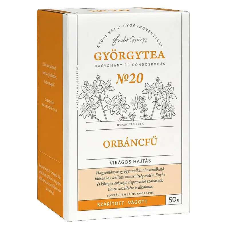 Györgytea Orbáncfű virágos hajtás - 50g Györgytea Orbáncfű virágos hajtás - 50g