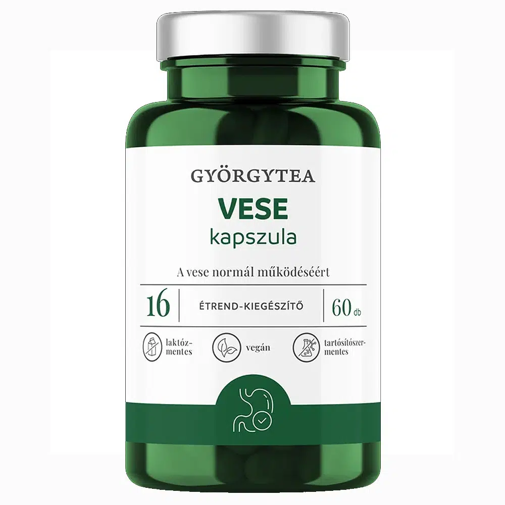 Györgytea Vese kapszula - 60db Györgytea Vese kapszula - 60db