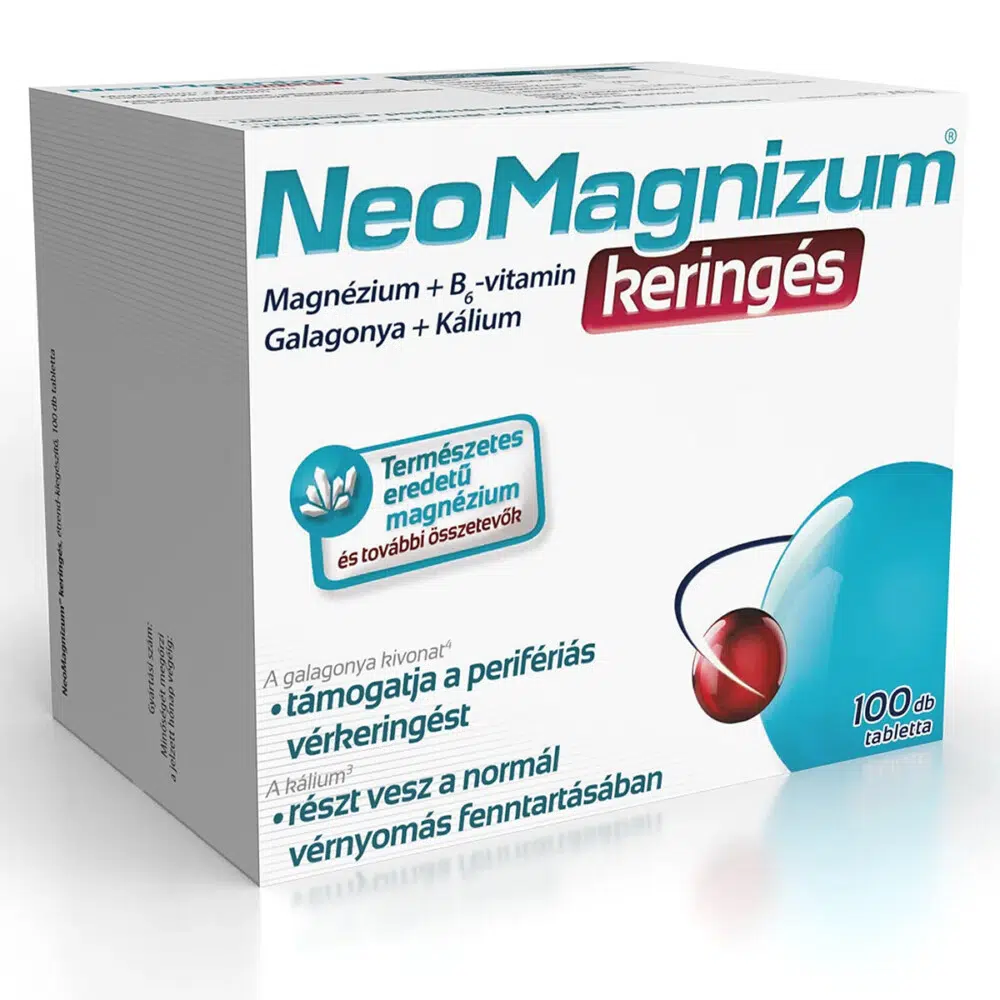 NeoMagnizum Keringés tabletta - 100db NeoMagnizum Keringés tabletta - 100db