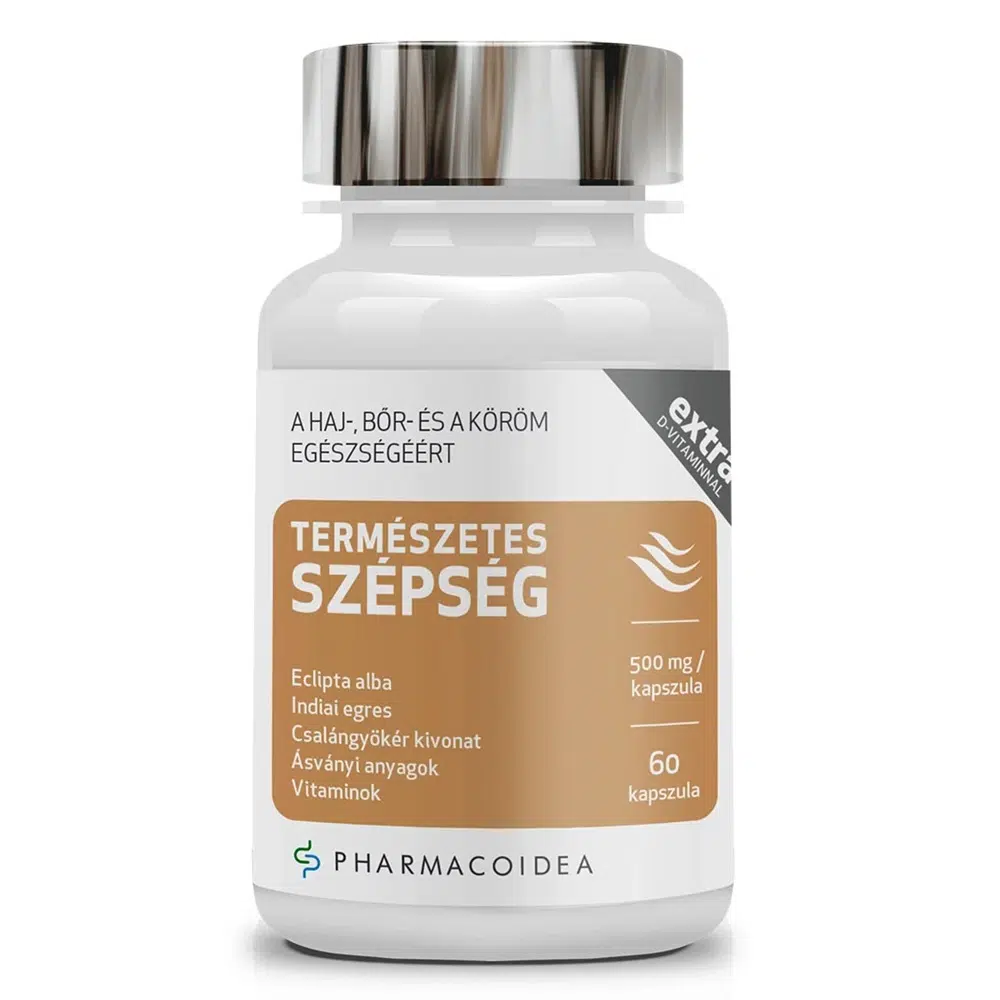 Pharmacoidea Természetes szépség kapszula - 60db Pharmacoidea Természetes szépség kapszula - 60db