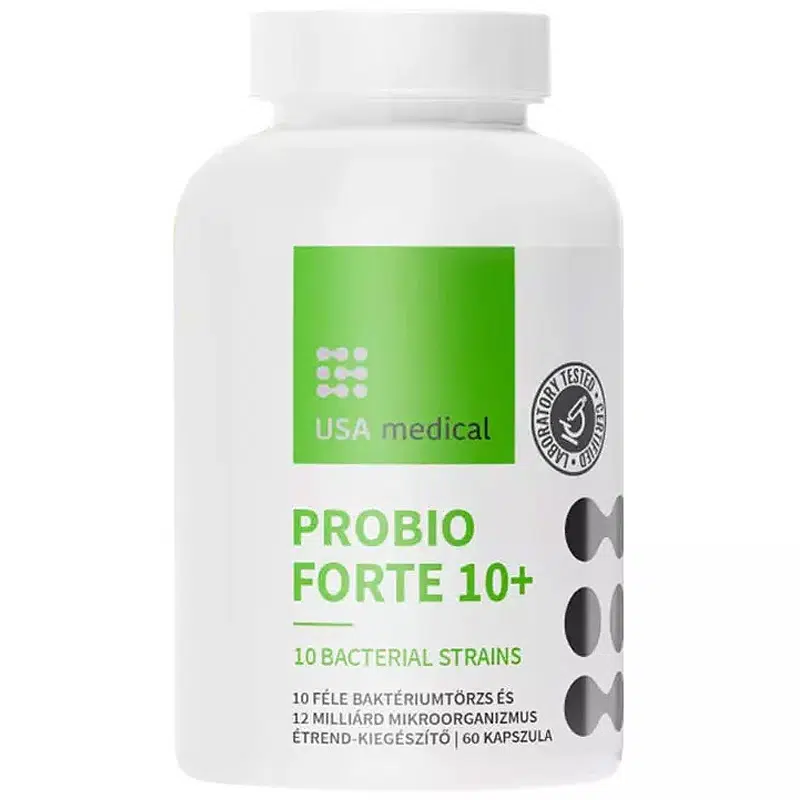 USA Medical Probio Forte 10+ kapszula - 60db USA Medical Probio Forte 10+ kapszula - 60db