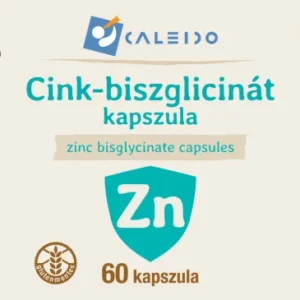 Caleido Cink-biszglicinát kapszula - 60db - Image 2 Caleido Cink-biszglicinát kapszula - 60db - Image 2