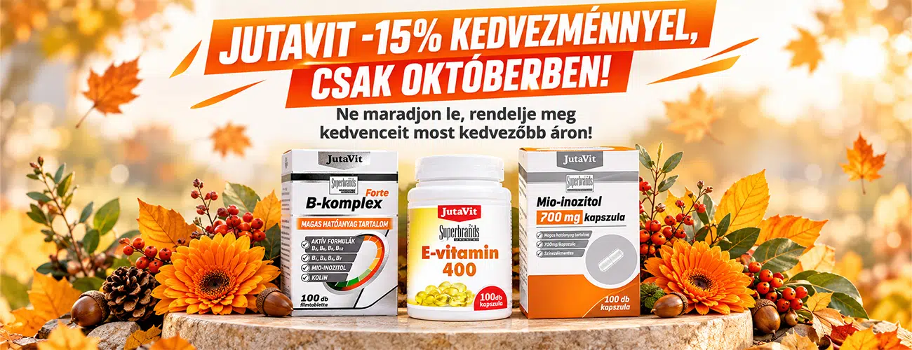 JutaVit -15% kedvezménnyel!