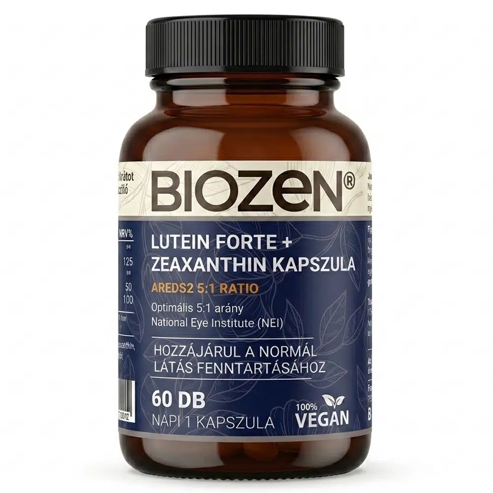 Biozen Lutein Forte - Zeaxanthin kapszula - 60db Biozen Lutein Forte - Zeaxanthin kapszula - 60db