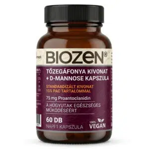 Biozen Tőzegáfonya - D-Mannóz kapszula - 60db