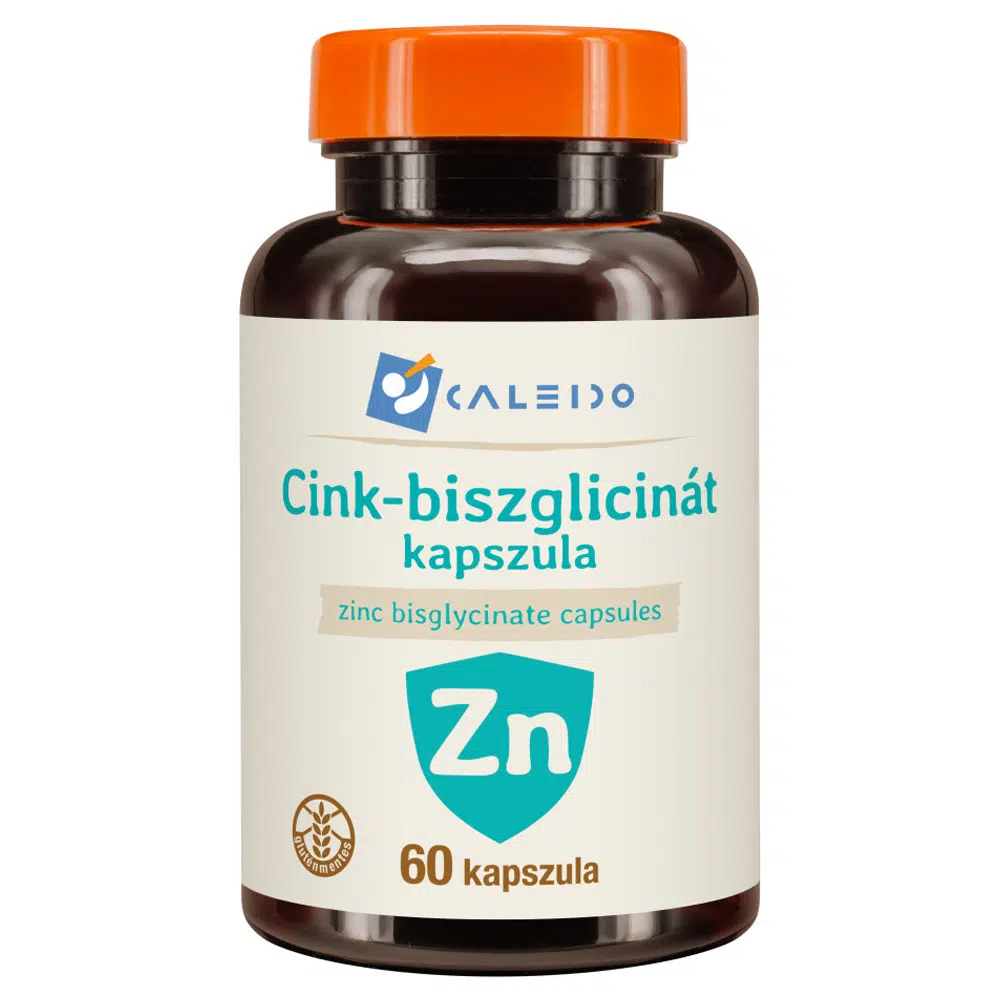Caleido Cink-biszglicinát kapszula - 60db Caleido Cink-biszglicinát kapszula - 60db