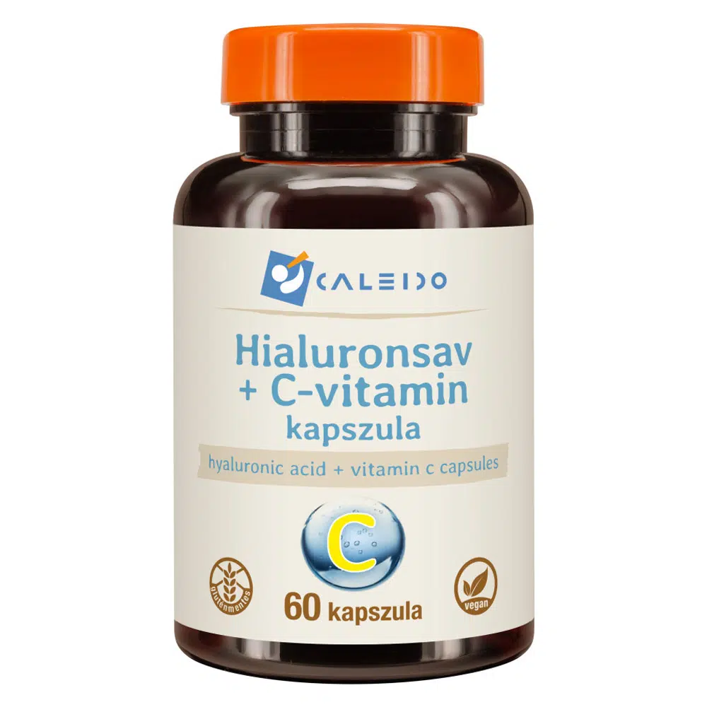 Caleido Hialuronsav + C-vitamin kapszula - 60db Caleido Hialuronsav + C-vitamin kapszula - 60db