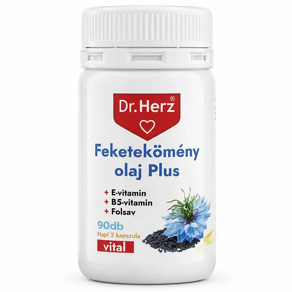 Dr. Feketeköményolaj PLUS kapszula - 90db Dr. Feketeköményolaj PLUS kapszula - 90db